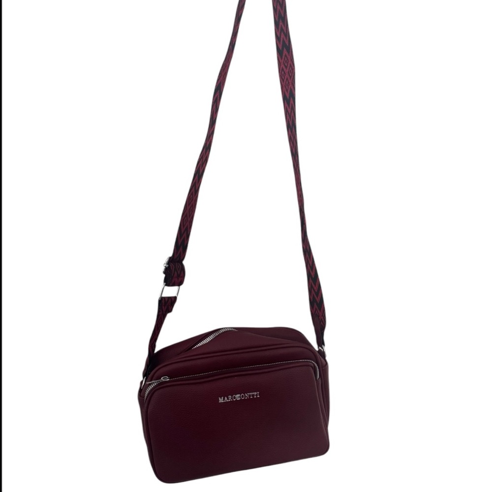 Maroconti  Burgundy Shoulder Bag